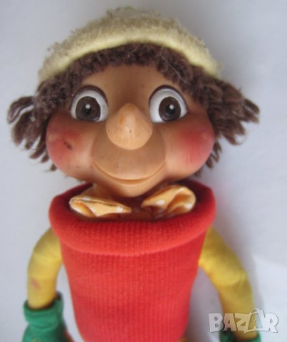 Пинокио - стара играчка и канапе, диван, седалка - малък, за игра или декорация, снимка 2 - Други - 29741515