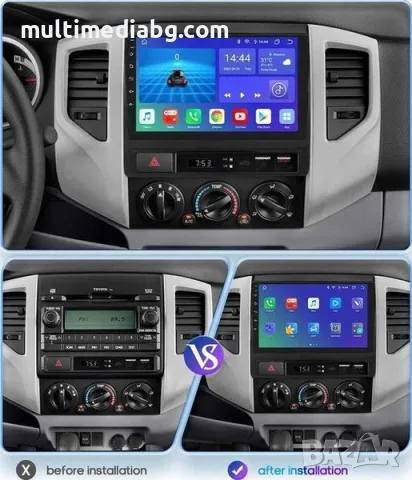 Toyota Hilux,Tacoma 2 2005 - 2013 Мултимедия Навигация Android, снимка 2 - Аксесоари и консумативи - 50034926