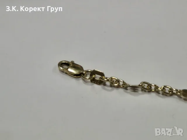 Златна гривна 14К / 2,13 гр., снимка 6 - Гривни - 55782560