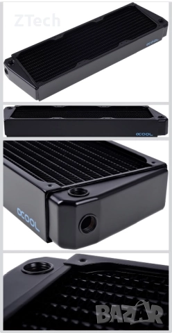 Alphacool XT45 Full Copper X-Flow Radiator 420mm Воден Радиатор