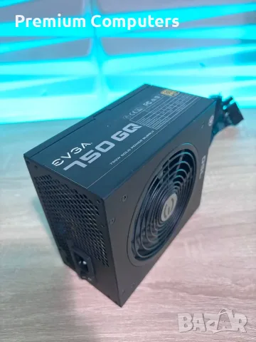 Захранване EVGA 750 GQ (750W, 80+ Gold) – без модулните кабели, снимка 4 - Захранвания и кутии - 55971934
