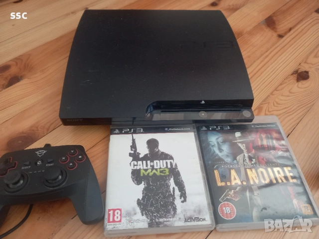 PS3 Slim 320GB хакнат +игри