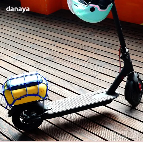 5670 Еластична мрежа за багажник на мотор велосипед тротинетка, снимка 8 - Аксесоари за велосипеди - 49341849