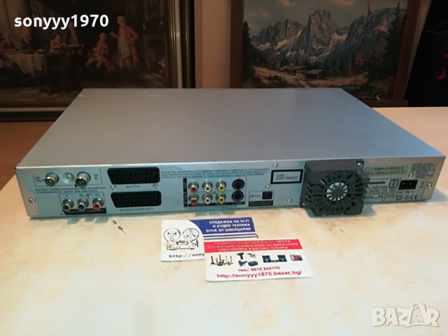 panasonic dmr-eh56eg-s HDD/DVD внос germany 0408212144, снимка 13 - Плейъри, домашно кино, прожектори - 33725807