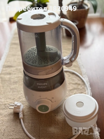 Philips Avent Premium готвене на пара и пасатор 4в1, снимка 4 - Уреди за готвене на пара - 53910918