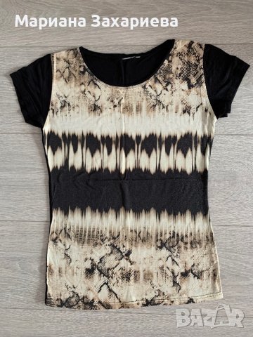 Дамска блуза (тениска), размер S, снимка 1 - Тениски - 36863824