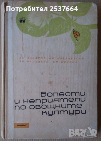 Болести и неприятели по овощните култури  Ас.Лазаров