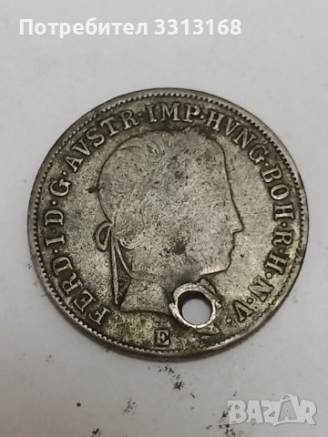 20 кройцера 1848, снимка 3 - Нумизматика и бонистика - 42278038