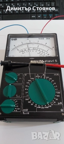 Мултицет (мултимер)  Hartmann & Braun MULTAVI 5, снимка 14 - Друга електроника - 52536160