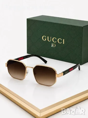 Gucci Мъжки Слънчеви Очила С UV400 Защита Гучи - Различни Цветове Код SEM-234, снимка 3 - Слънчеви и диоптрични очила - 55776382