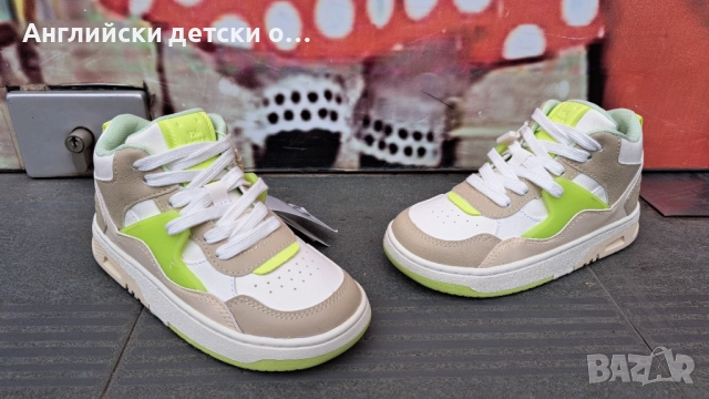 Английски детски кецове-Zara, снимка 4 - Детски обувки - 51496262