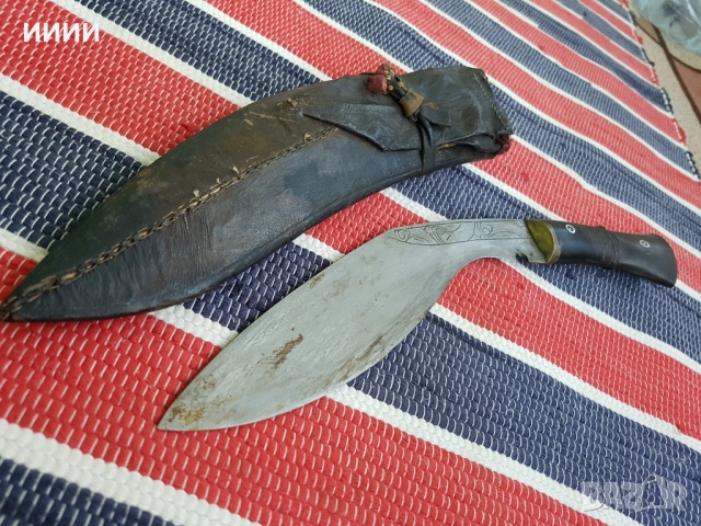 Нож меч Гурка Кукри, снимка 2 - Антикварни и старинни предмети - 51824710