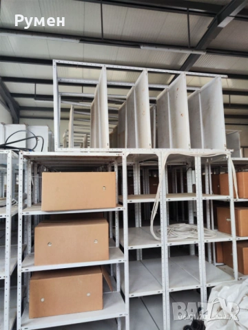 Метални стелажи, снимка 3 - Стелажи и щандове - 53097545