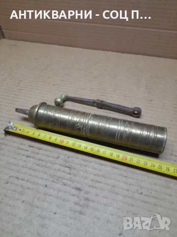 Стара Бронзова Мелачка., снимка 9 - Антикварни и старинни предмети - 44657537