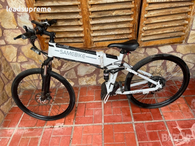 Samebike Електрически велосипед Шимано, снимка 10 - Велосипеди - 54242176