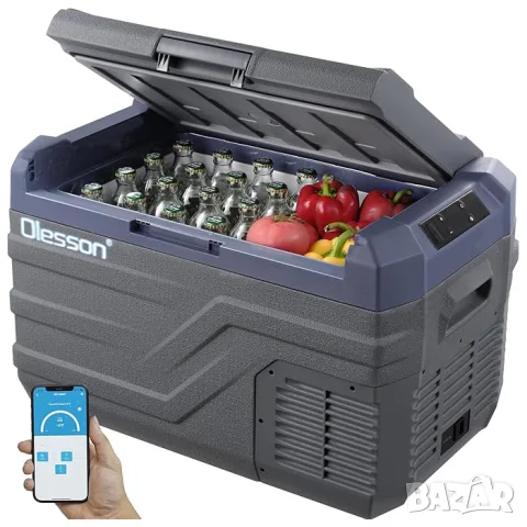 Компресорна хладилна кутия Olesson 27 литра 12V/24V/220V с Bluetooth, снимка 5 - Аксесоари и консумативи - 55862413