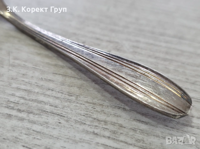 Стара сребърна лъжичка , снимка 5 - Колекции - 54353368