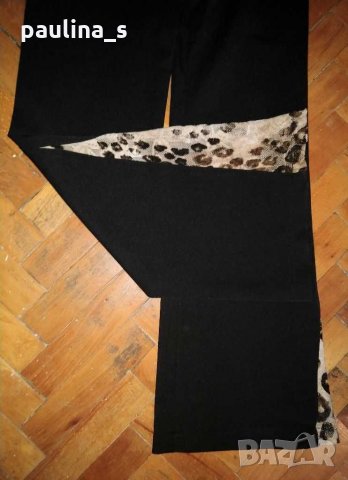 Еластичен панталон с крачоли от дантела - България / малък размер, снимка 3 - Панталони - 31104174