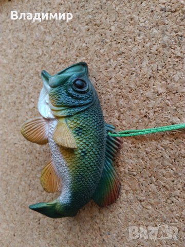 Сувенир -  риба бас (Largemouth Bass), снимка 10 - Такъми - 36683462