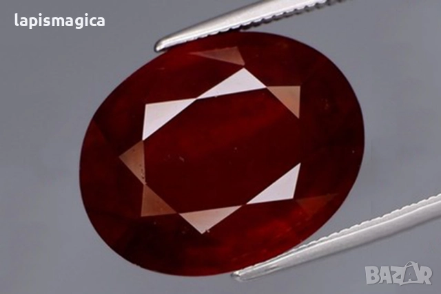 Спесартин гранат 11.98ct овална шлифовка