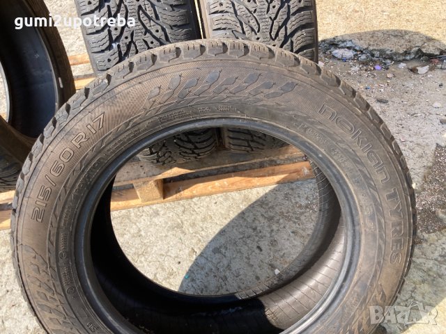 215/60/17 Nokian Hakkapelitta 2019г 8мм-8,5мм, снимка 11 - Гуми и джанти - 42104296