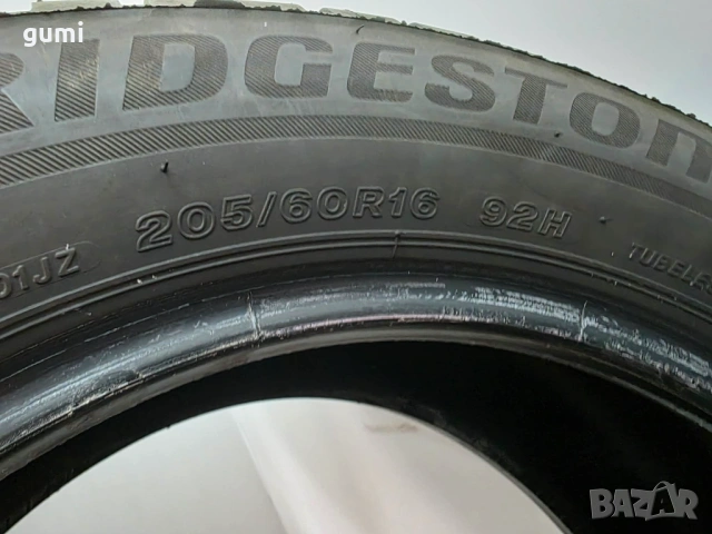4бр зимни гуми 205/60/16 BRIDGESTONE L05244, снимка 7 - Гуми и джанти - 53936798