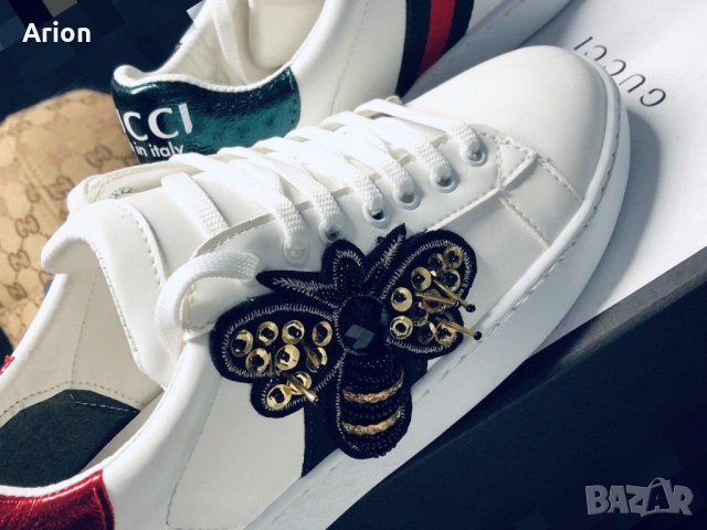 Дамски модерни маратонки Gucci ПРОМОЦИЯ, снимка 3 - Маратонки - 29620812