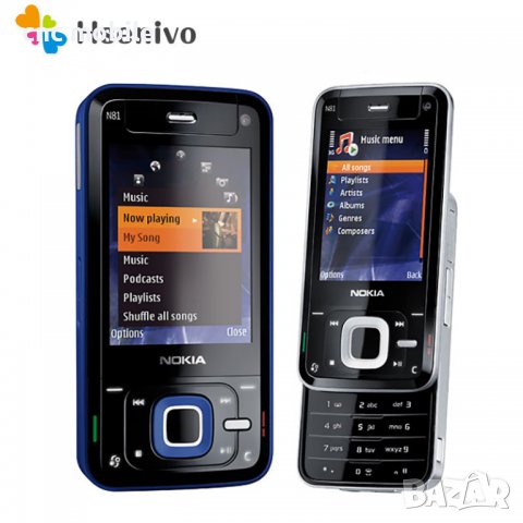 Дисплей Nokia N76 - Nokia N81 - Nokia N81-8GB - Nokia N93I, снимка 7 - Резервни части за телефони - 35117232