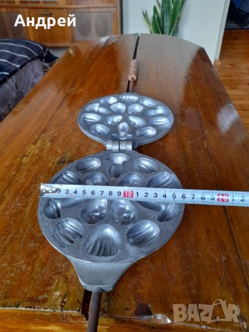 Стара форма за печене на сладки #3, снимка 7 - Други ценни предмети - 44497665