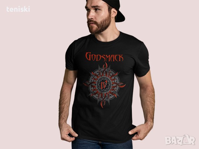 Рок тениски Godsmack Дамски и мъжки, снимка 4 - Тениски - 38325324