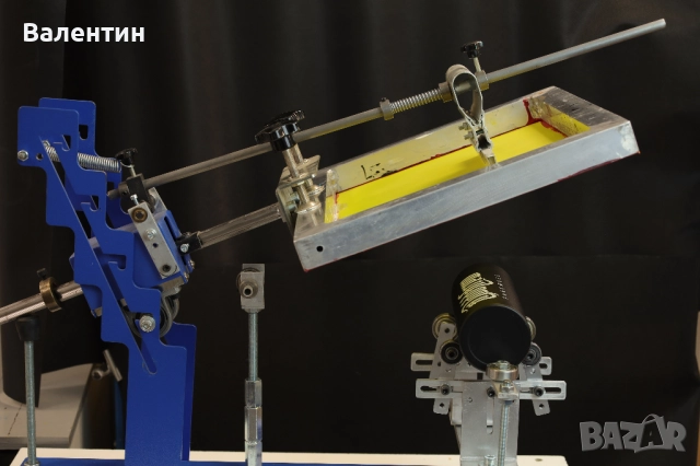 Ръчна машина за ротационен ситопечат, снимка 11 - Други машини и части - 52955144