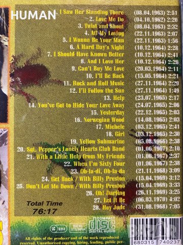 The BEATLES , снимка 12 - CD дискове - 42814347