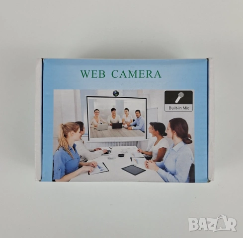 Нова Full HD Уеб камера с микрофон + статив (Трипод)