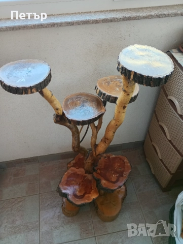 Естествен цветарник от дърво , снимка 3 - Стайни растения - 52766303