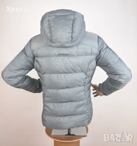 Spyder - Оригинално мъжко яке с естествен пух размер S-M, снимка 5 - Якета - 49558961