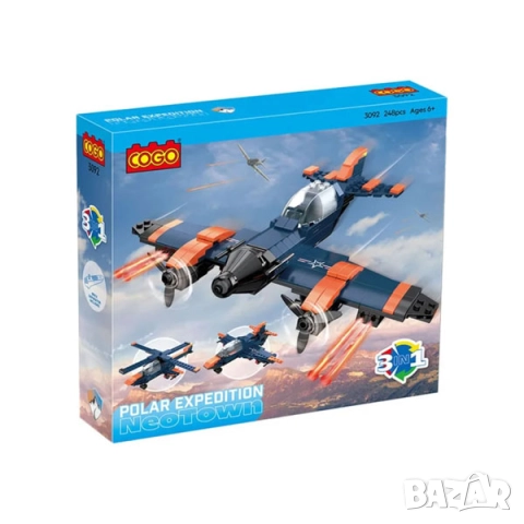 Конструктор Самолет 3 в 1