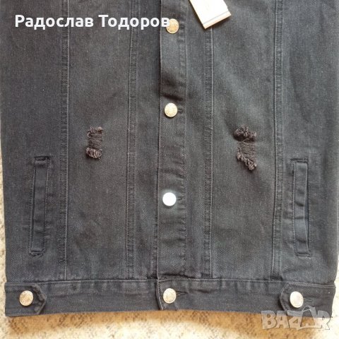 Мъжко дънково яке , снимка 2 - Якета - 38037216