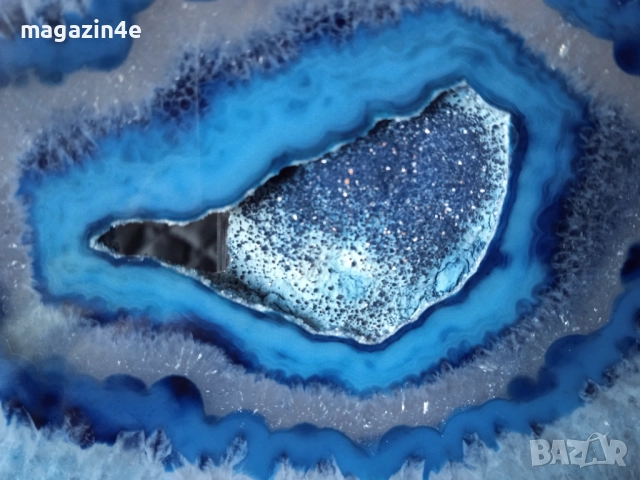 Голяма плочка от естествен ахат,скъпоценен камък за хармония и дълголетие,Родопи,Родопис,, снимка 3 - Декорация за дома - 52267253