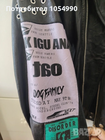 Кожено яке Disel. , снимка 4 - Якета - 54319088