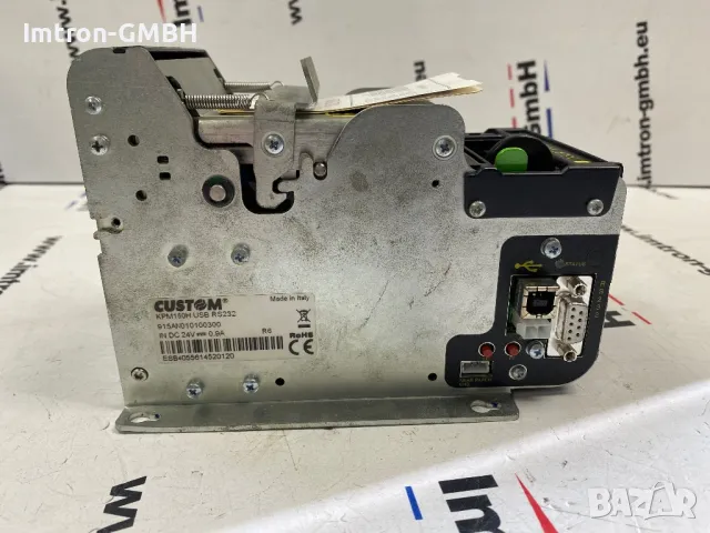 Компактен термо принтер за билети CUSTOM KPM150H   OEM  (200 DPI)  RS232 USB, снимка 4 - Принтери, копири, скенери - 49759798
