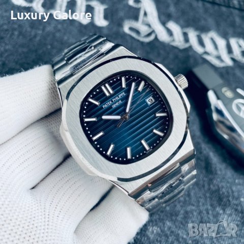 Мъжки часовник Patek Philippe Nautilus с автоматичен механизъм, снимка 1 - Мъжки - 37026726