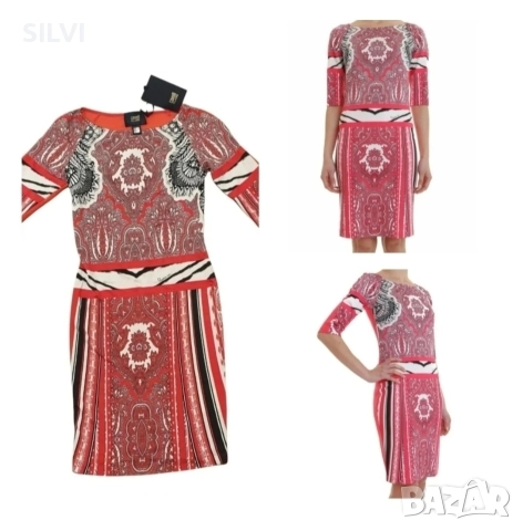 Рокля по тялото марка Class Cavalli, 36-38 , снимка 4 - Рокли - 52727183