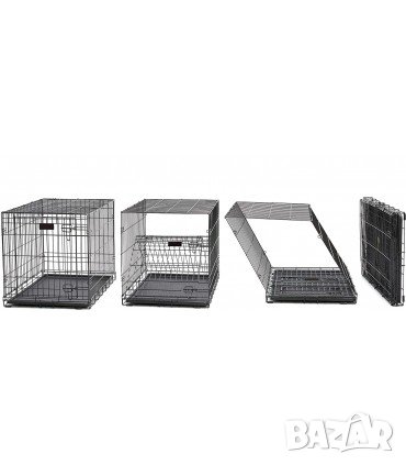 Сгъваеми клетки размер XS, S, M, L, XL и XXL, снимка 7 - За кучета - 33984688