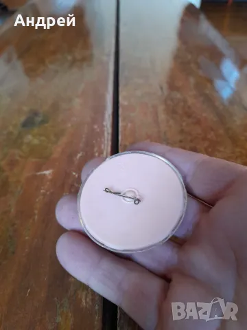 Стара значка мечето Миша #12, снимка 3 - Колекции - 48589459