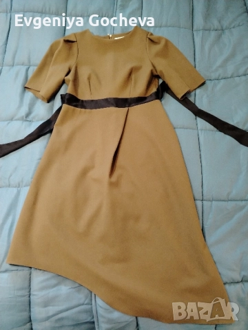 рокля в маслинено зелено Closet London 44 L размер 