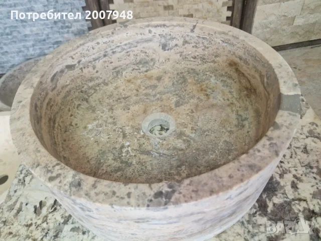 Мивки от травертин-250 лв.бр., снимка 5 - Мивки - 48210273