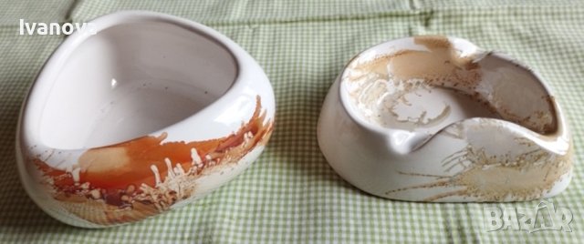 свещник с пепелник от порцелан нови, снимка 2 - Други - 40846230