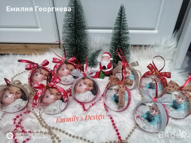 Коледни топки със снимки на най-ниски цени , снимка 6 - Други - 52822318