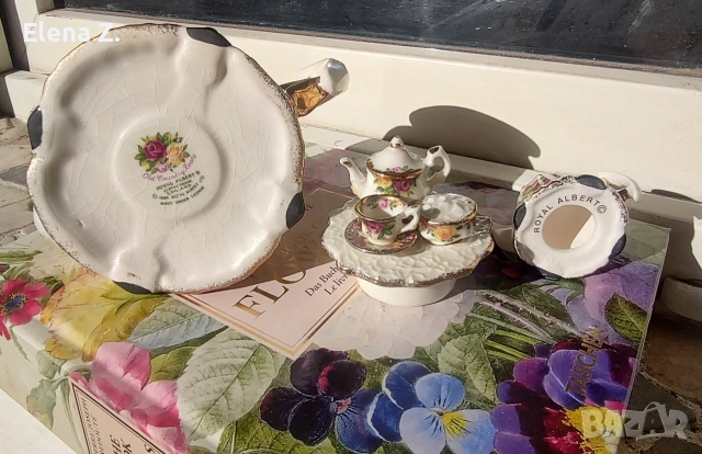 Royal Albert Old Country Roses и Paul Cardew редки декорации, снимка 8 - Други - 52935420