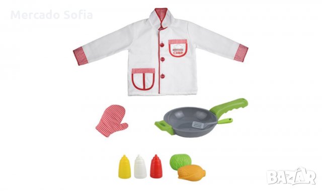 Униформа за готвач с аксесоари 